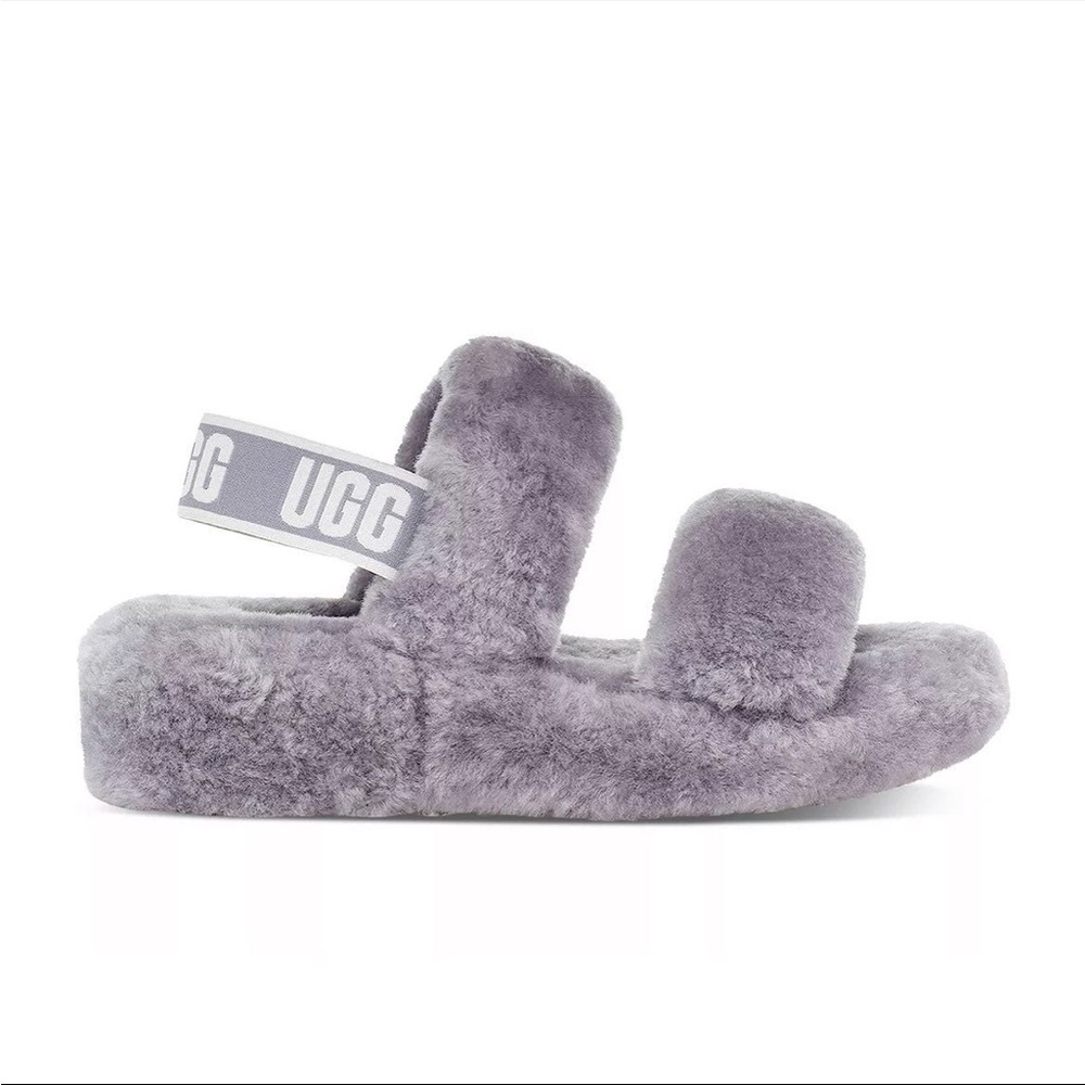 UGG Shearling Slingback Slippers